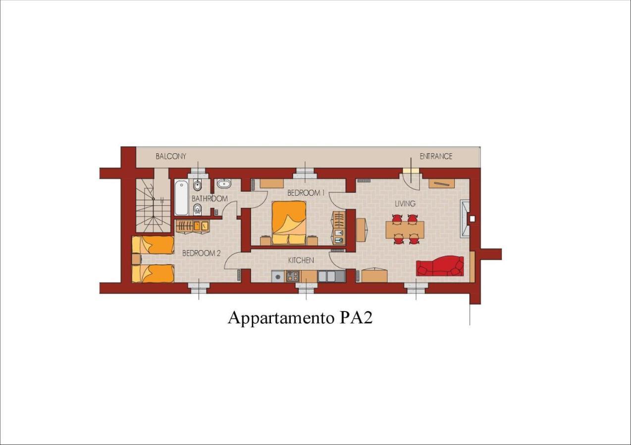 Palazzo Barbo Daire Pumenengo Oda fotoğraf